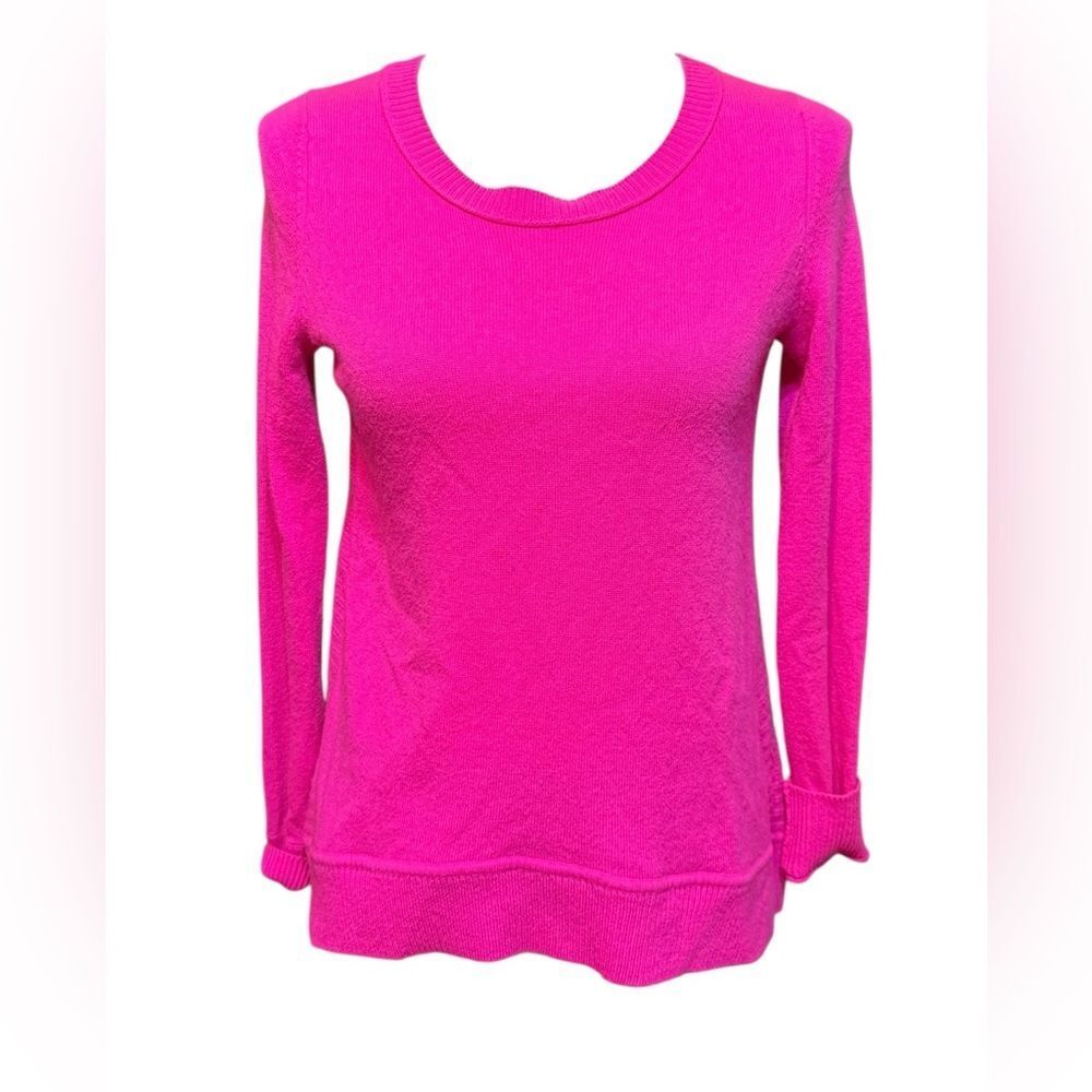 DVF Kingston Cashmere Sweater in hot flamingo